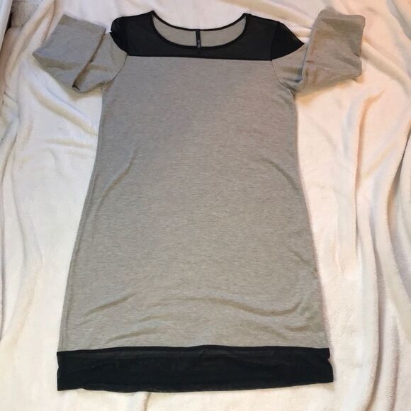 TIC:TOC GRAY AND BLACK DRESS, SIZE M - Picture 4 of 7
